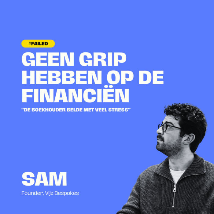 Sam van IJzendoorn podcast faalverhaal